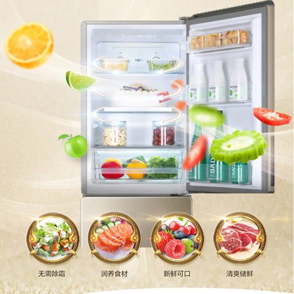 Haier/űСС䳬˫ŷ˪/ֱܼҵ羻ζʵ 221˫˪BCD-221WDPT