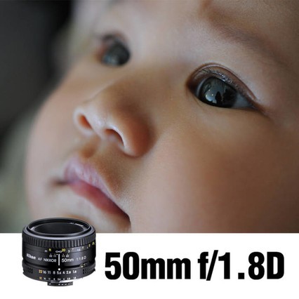 ῵Nikon50 1.8dȫͷ AF 50mm f1.8D񶨽С̵۵ͷ +UV+΢ྵ+ǹ⾵