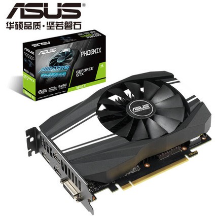 ˶ (ASUS) PH-GeForce GTX1660TI-O6G 1500-1815MHz 12000MHz 192bit СԿ 6G