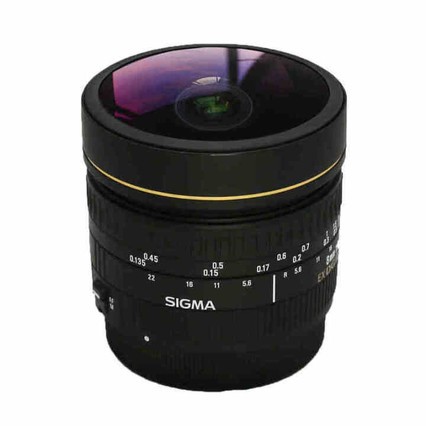SIGMA8mm F3.5 EX DG FISHEYE ȫ Ƕͷ Բ۾ͷ ȫƬܵڣ