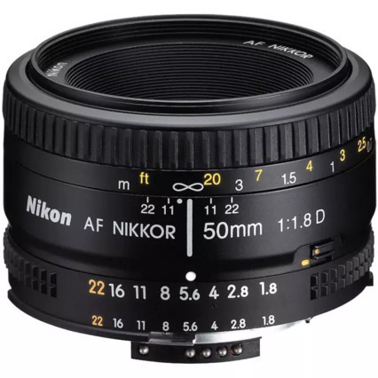 ῵(Nikon)ͷȫ˶׼Ȧ AF 50mm f/1.8DͷС̵ۣ װһ