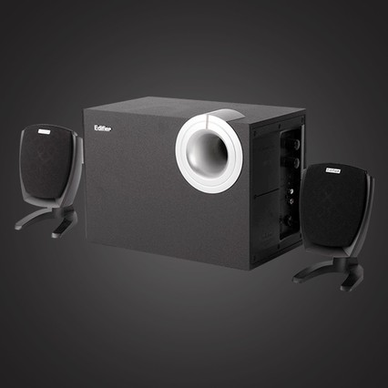 Edifier/漫步者 R201T06多媒体音箱2.1木质低音炮 笔记本电脑音响-中关村在线值买