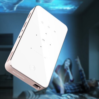 άSkyworthP1pro ͶӰ ͶӰ ãάС/ֻ/΢/ͶӰ ܱЯ У ˫Ƶwifi֧ܣ