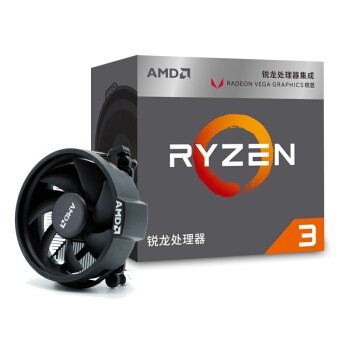 AMD  3 2200G  (r3) Radeon Vega Graphic 44߳AM4ӿ 3.5GHz װCPU