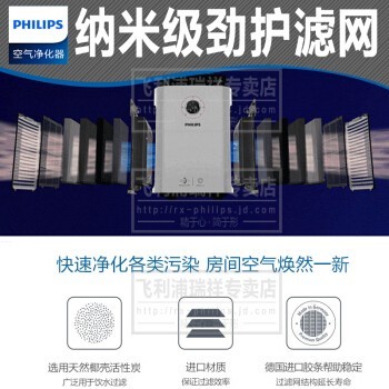 ֣Philips  ܼҳȩPM2.5 вģʽAC5656ɫ-600/h
