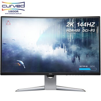  BenQEX3203R 31.5Ӣ 2K 144HZ 1800RHDR400/FreeSync2 VA 羺ԼϷʾ