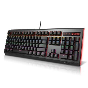 װأRapoo V500L е ߼ Ϸ 104 Լ ɫ 