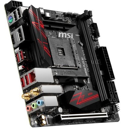 MSI/΢B450I GAMING PLUS AC 羺壨AMD B450/AM4ӿڣ