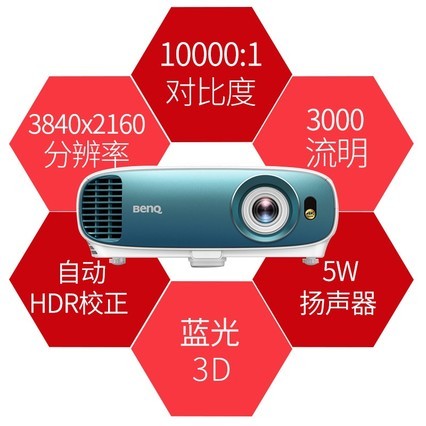 BenQͶӰTK800M4Kwifi1080PͥӰԺ3DͶӰ2018ƷĻӻ