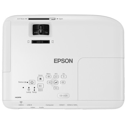 EpsonͶӰCB-U05 ø칫ѧֻwifiͶӰͥӰԺӰֱͶ칫ѵ
