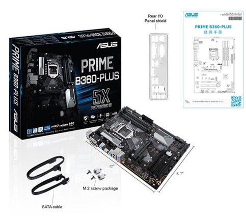 Asus/˶ PRIME B360-PLUS壨Intel B360/LGA 1151