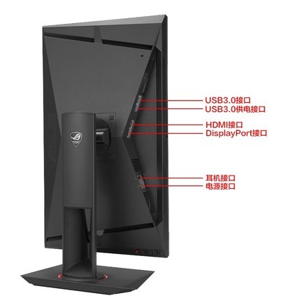 asus/华硕玩家国度pg279q台式电脑27英寸2k 144hz显示器rog电竞游戏