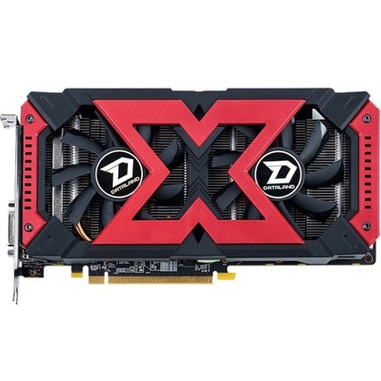 迪兰恒进 rx580 4g 2048sp x-serial战将s 电脑游戏独立显卡