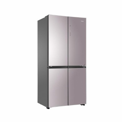 haier海尔bcd471wdcd471升对开门四门无霜大容量变频节能冰箱