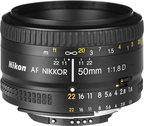 Nikon/῵ AF 50mm/1.8D ׼ȦFXȫͷ