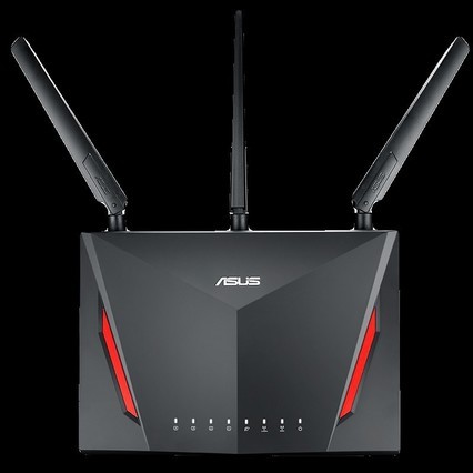 µ+èֱ͡asus˶·RT-AC86Uҵü2900Mwifiǧ׶˿5Gǽܿװ÷