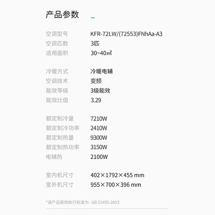 /GREE iյ3ƥƵKFR-72LW/(72553)FNhAa-A3