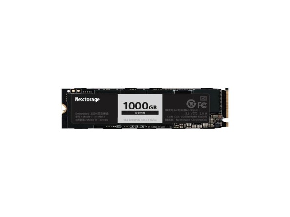 Nextorage公司推出PCIe4.0 M.2 2280电竞游戏SSD-“G系列”