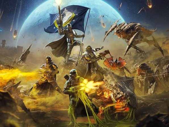 绝地潜兵2太火 索尼投资的fps射击游戏竟成黑马