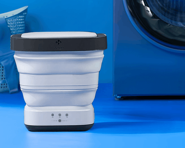 手慢无内衣分类专洗神器小米有品摩鱼迷你折叠洗衣机大促