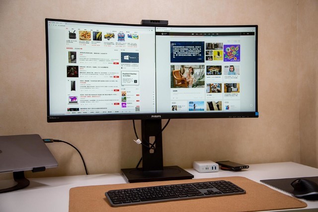 打工人利器:超宽带鱼屏助你处理多任务_飞利浦液晶显