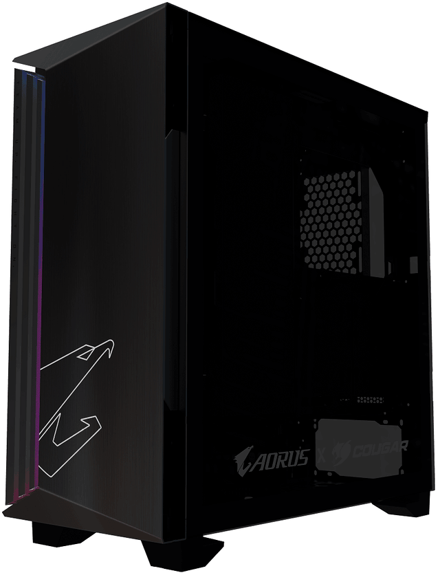 技嘉新aorus战鹰ac501g电竞机箱狩猎之神