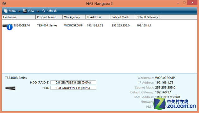 NAS网络存储 巴法络TS5400R1604评测 