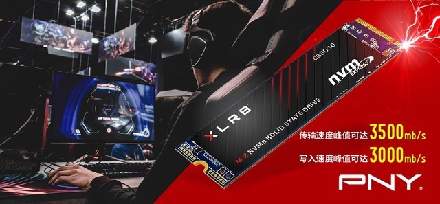 PNYƷռNVMe羺̬XLR8 CS3030 SSD 