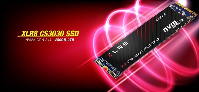 PNYƷռNVMe羺̬XLR8 CS3030 SSD 