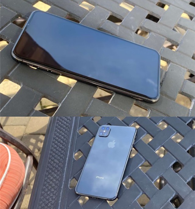 疑似iPhone 12 Pro真机曝光 无刘海真全面屏