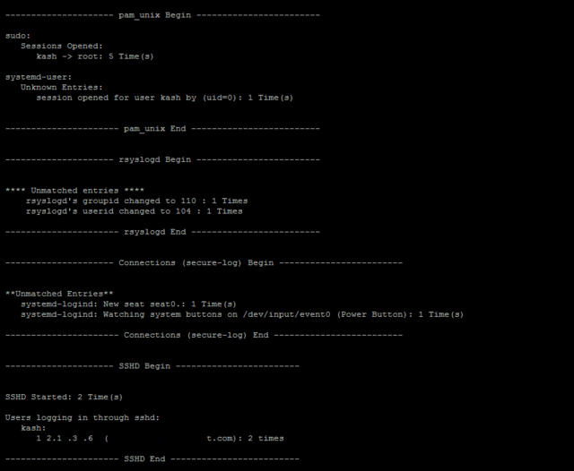 手动查日志?你OUT了!教你用Logwatch