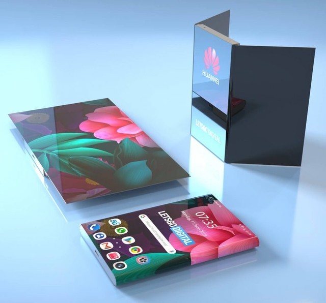 ˫�۵��������ˡ� ��ΪMate X2��Ⱦͼ�ع� 