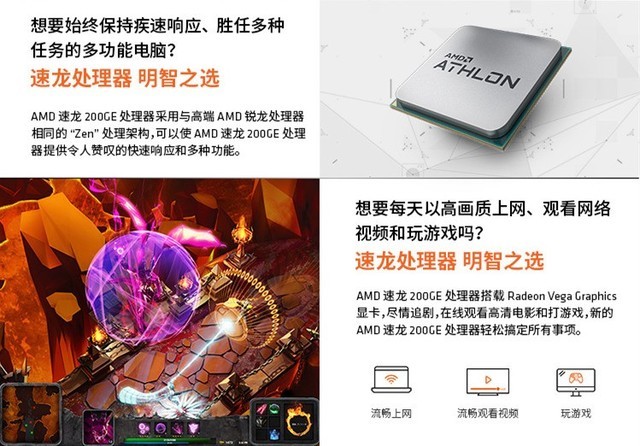 칫ô죿AMD 200GE 