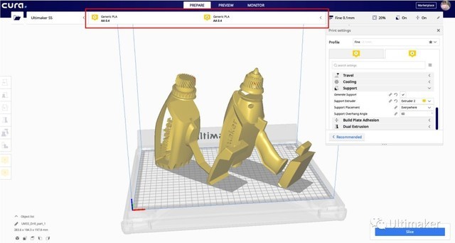 ʵܼ Ultimaker˫ɫ3Dӡ̳ 