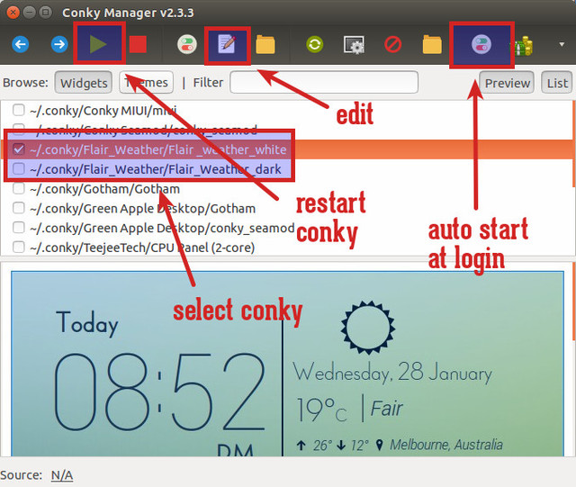 ֻ!LinuxаװConky 