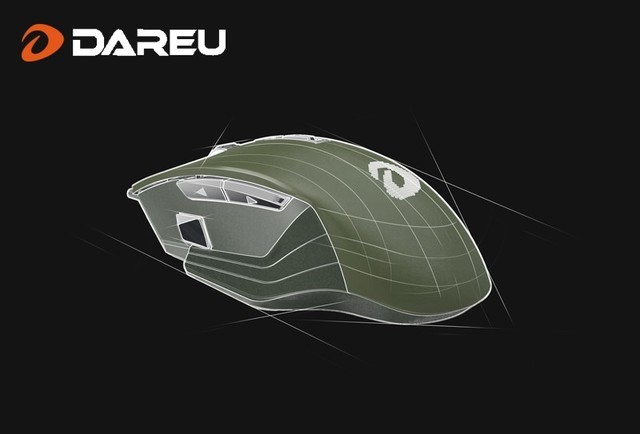 达尔优牧马人右手工学游戏鼠标更懂你的右手