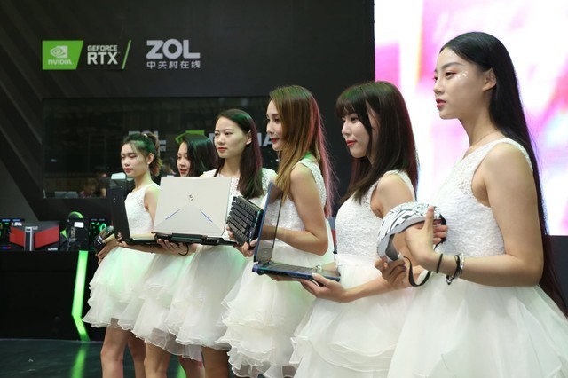 China Joy的灵魂！一波美丽的showgirl汹涌而来