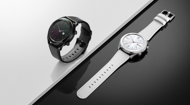 黑白美学经典华为watchgt雅致版优雅随行