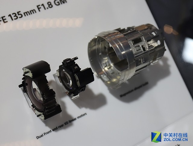 P&E2019:全面拆解索尼135mm f1.8镜头