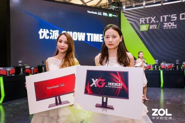 优派显示器现身众多展台 重磅亮相2019 ChinaJoy