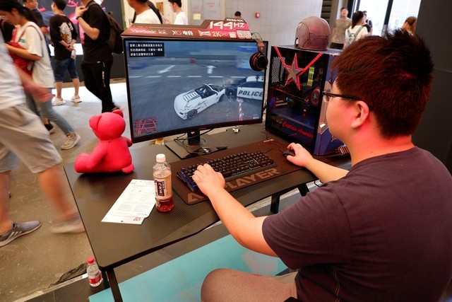 优派显示器现身众多展台 重磅亮相2019 ChinaJoy