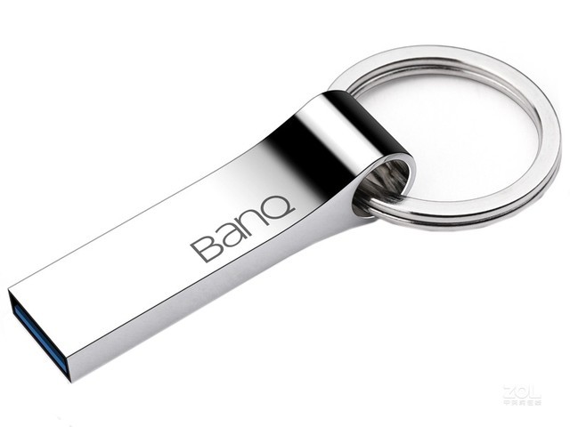 【手慢无】全金属大钢环设计 banq 64GB U盘秒杀价18.8元