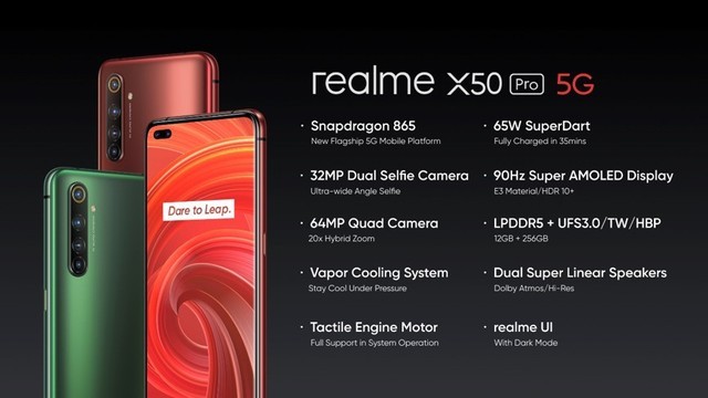 865 5G콢 realme X50 Pro 5Gʽȫ򷢲 