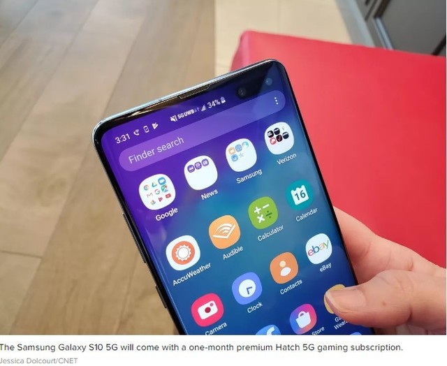 s10 5g版新机专属:三星推出hatch 5g游戏服务