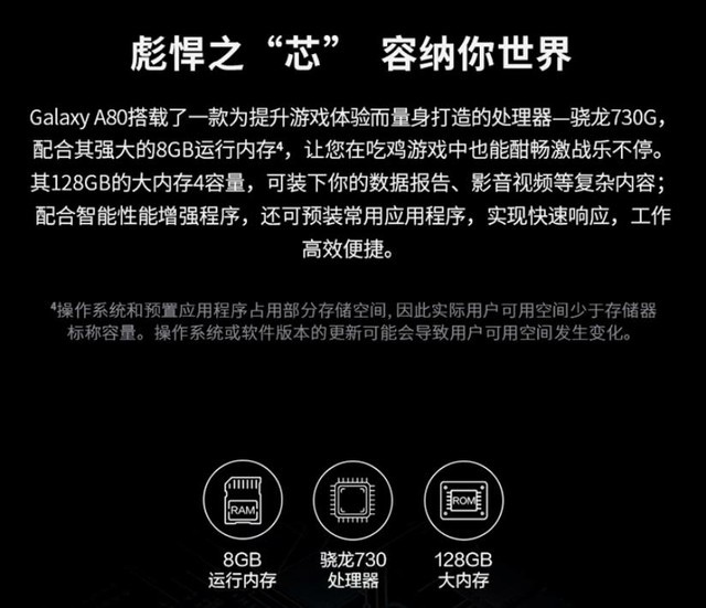 180����ת����/����730G ����Galaxy A80��½���� 