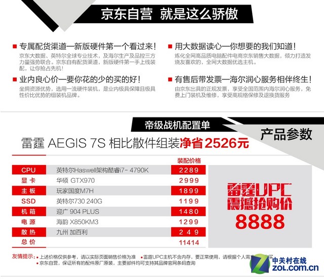 GTX970䳬Ƶi7 AEGIS 7S 
