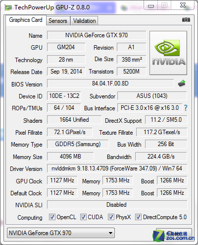 GTX970䳬Ƶi7 AEGIS 7S 