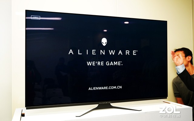 Alienware����55Ӣ��OLED��ʾ�� 