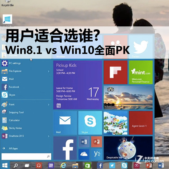 Win8.1 vs Win10ȫPK ûʺѡ˭? 