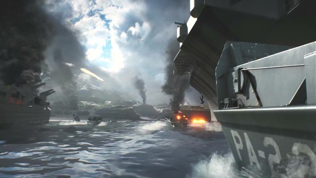 《战地5》太平洋战争月底上线 多图提前感受震撼场面